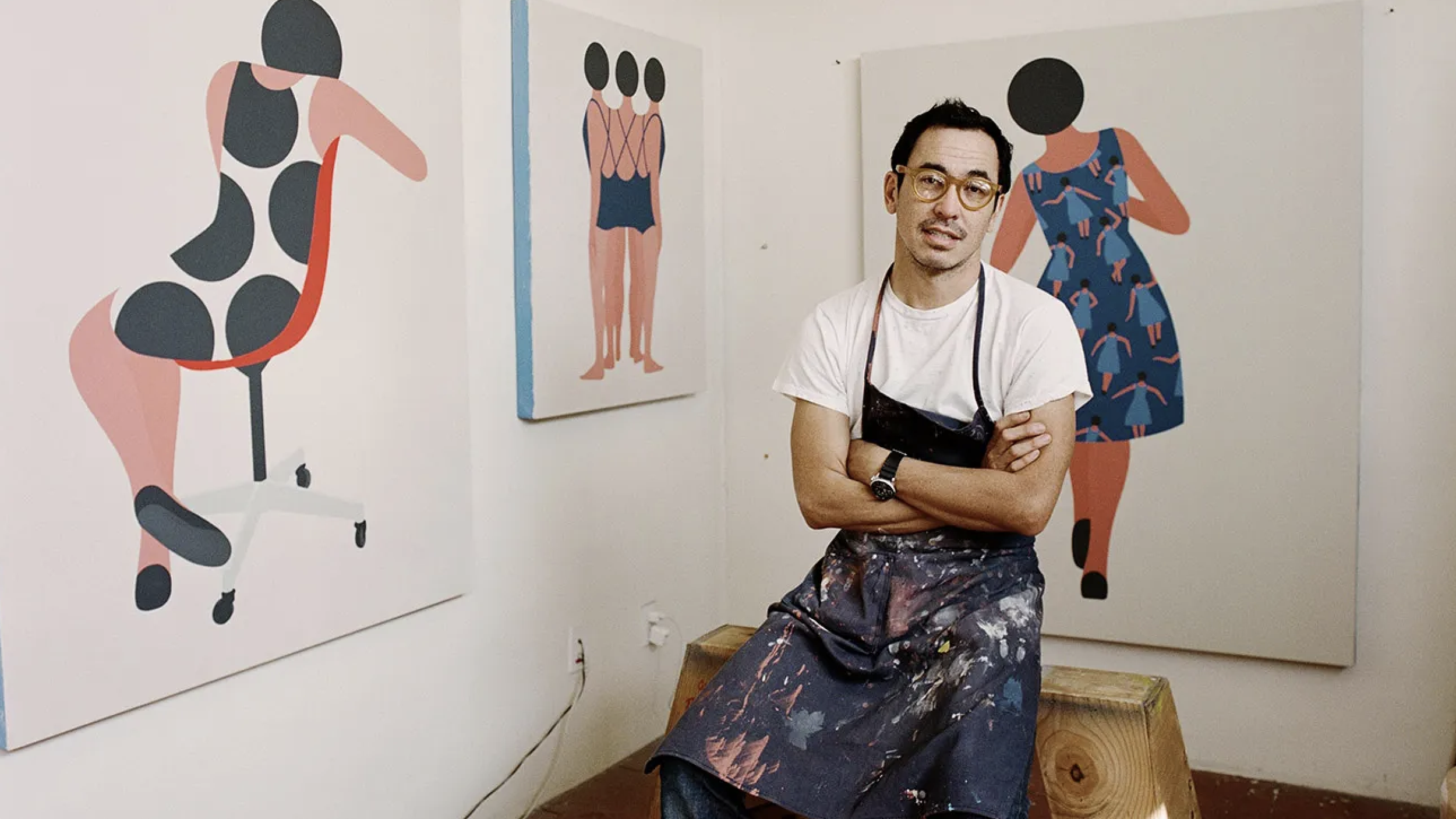 Inside Artist Geoff McFetridge's Prolific, Obsessive, and